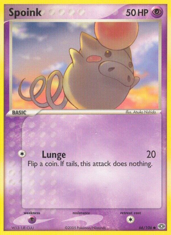 Spoink - 066/106 card image