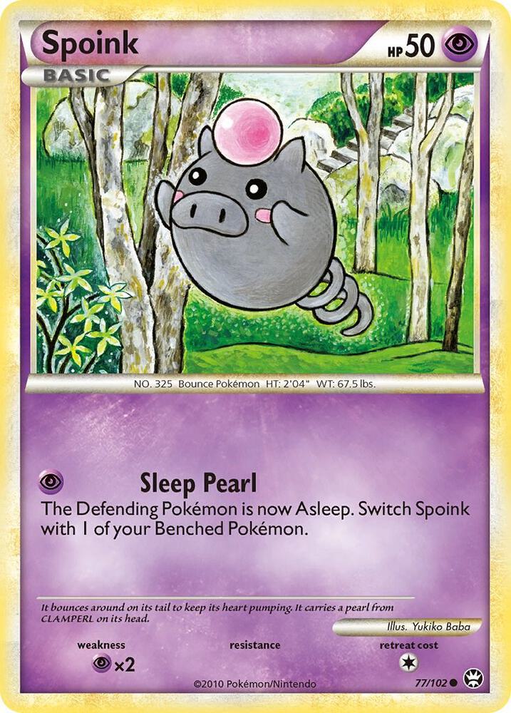 Spoink card image