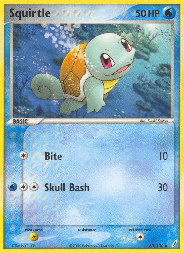 Squirtle - 063/100 card image