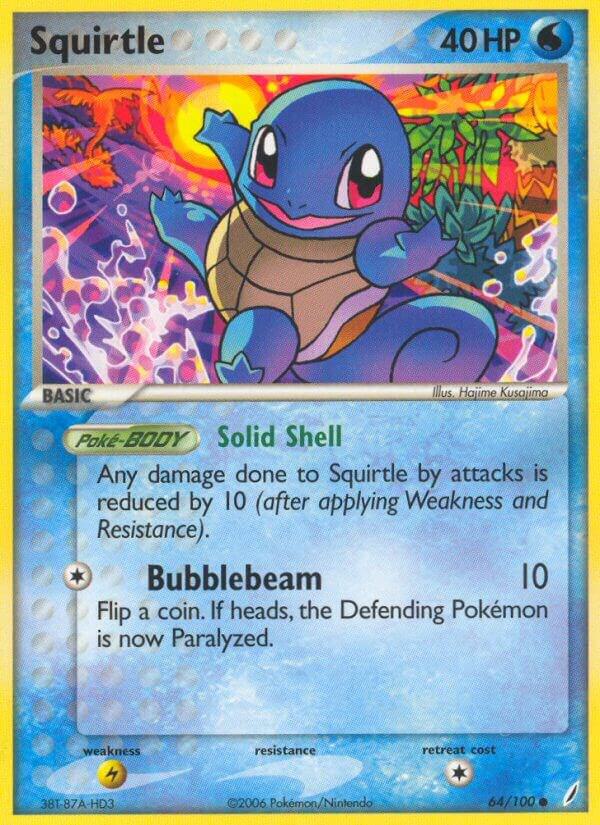 Squirtle - 064/100 card image