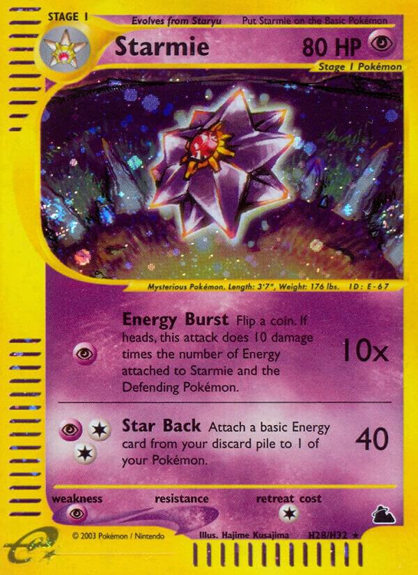 Starmie (H28) card image