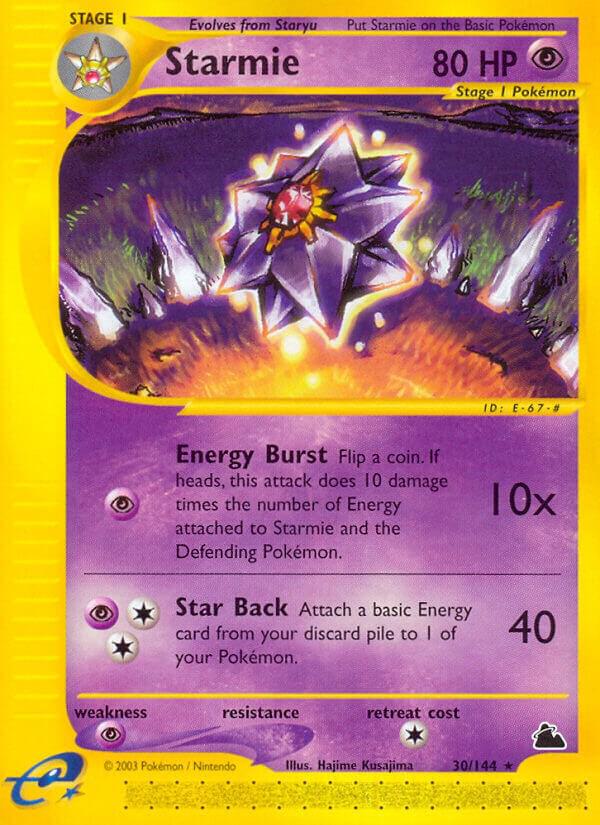 Starmie (30) card image