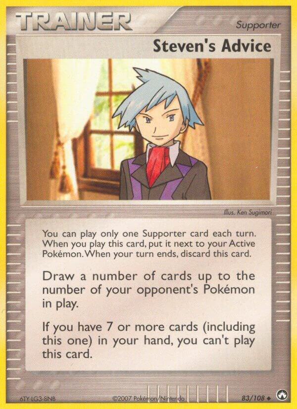 Steven's Advice card image