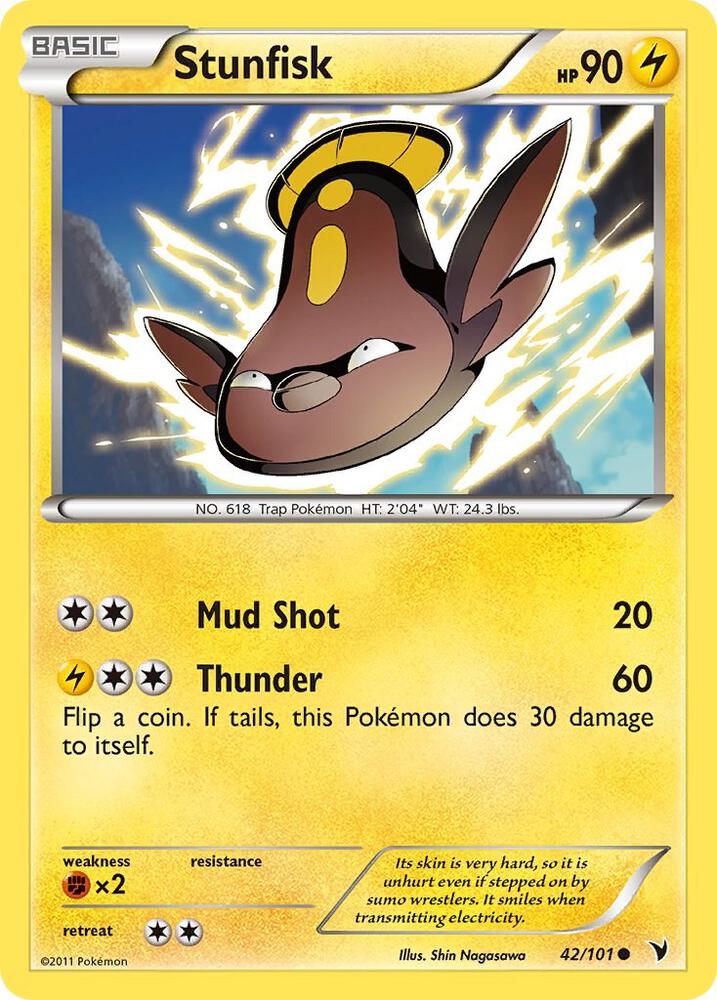 Stunfisk (42) card image