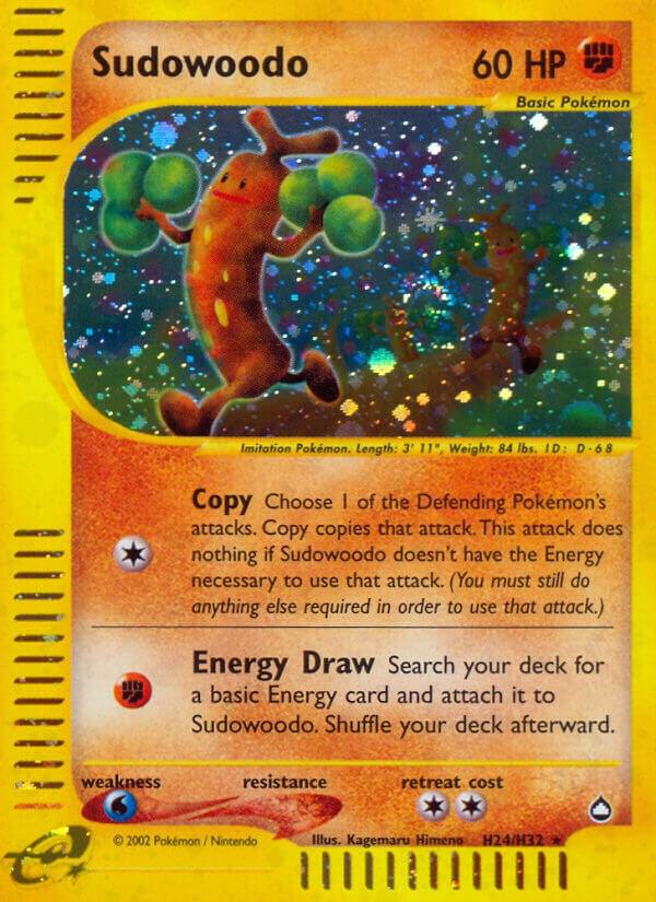 Sudowoodo (H24) card image