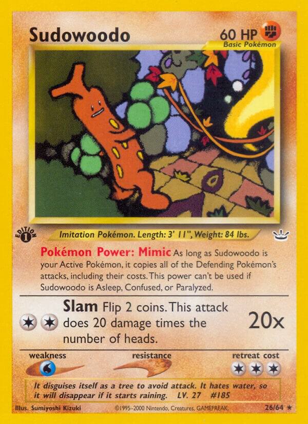 Sudowoodo card image