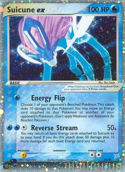 Suicune ex card image
