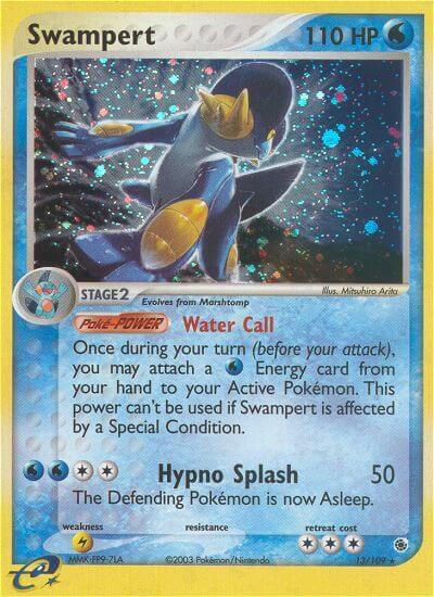Swampert - 13/109 card image