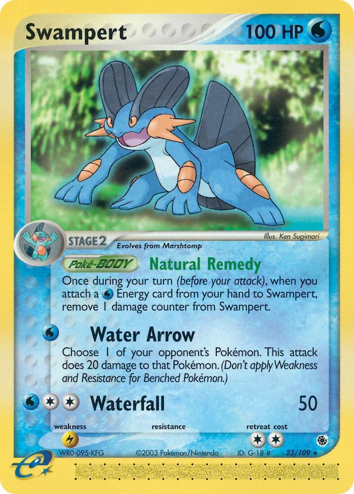 Swampert - 23/109 card image