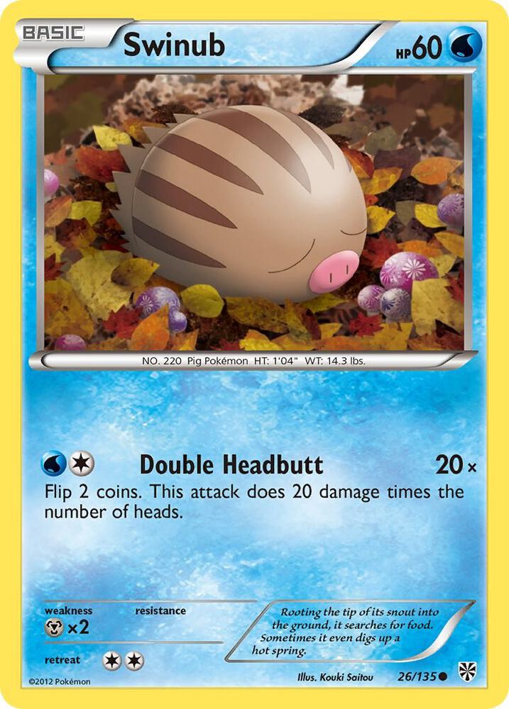 Swinub card image