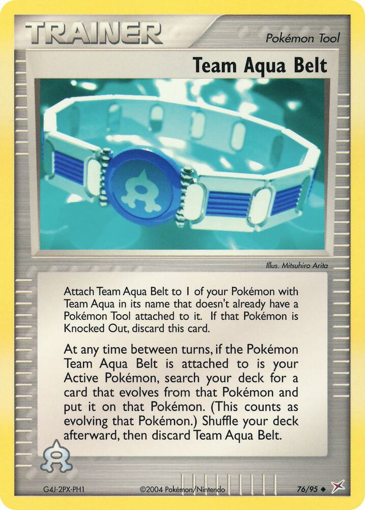 Team Aqua Belt card image