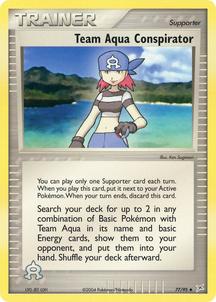 Team Aqua Conspirator card image