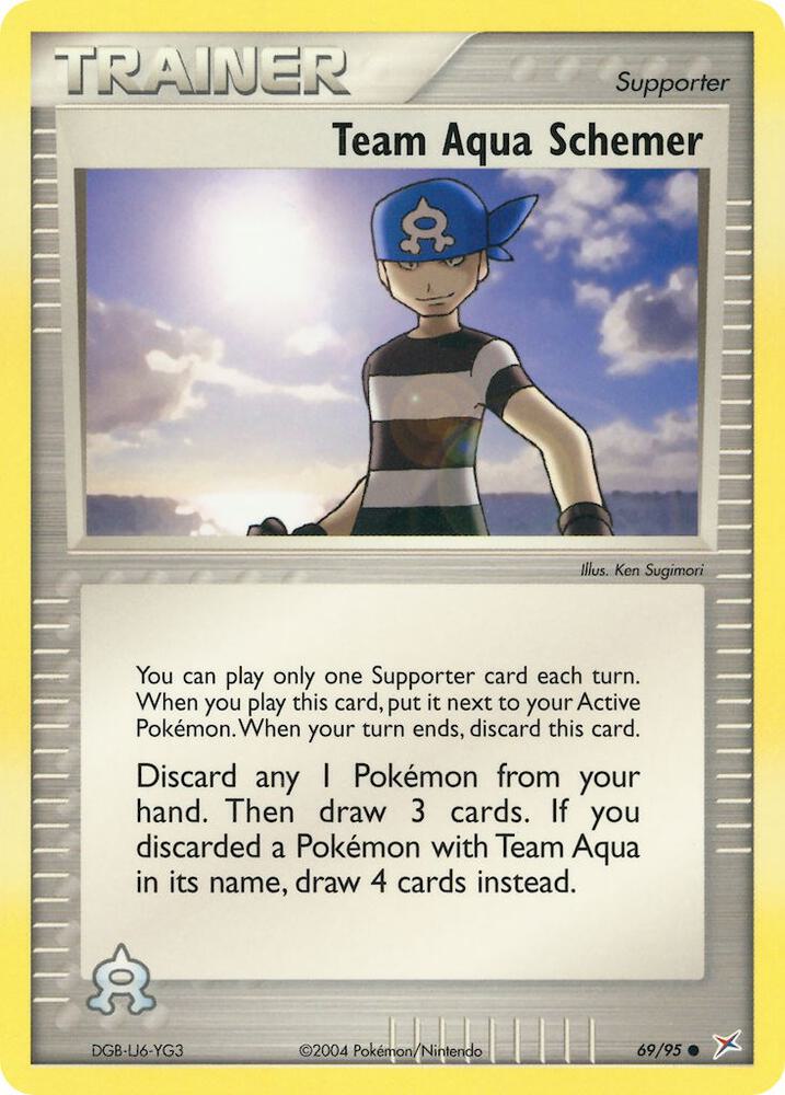 Team Aqua Schemer card image