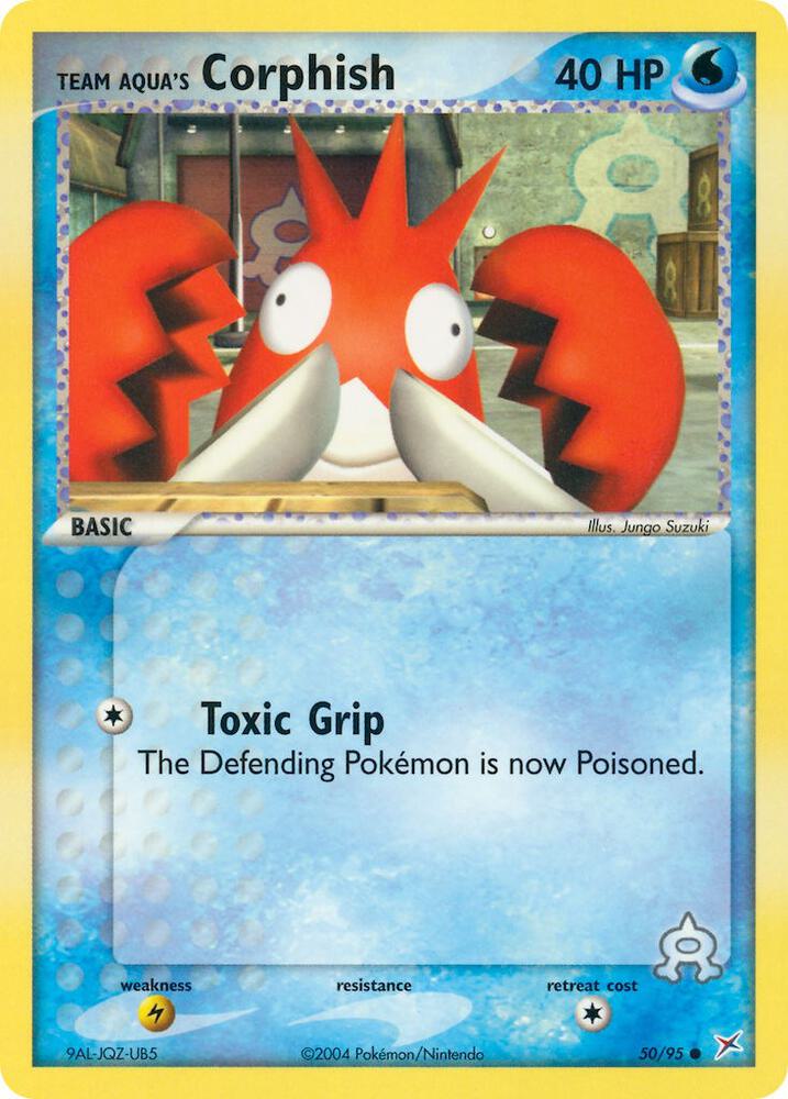 Team Aqua's Corphish - 50/95 card image