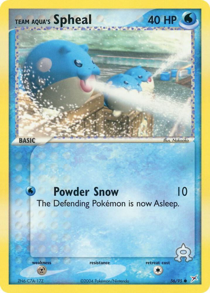 Team Aqua's Spheal - 56/95 card image