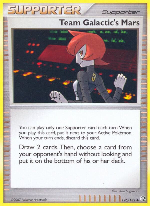 Team Galactic's Mars card image