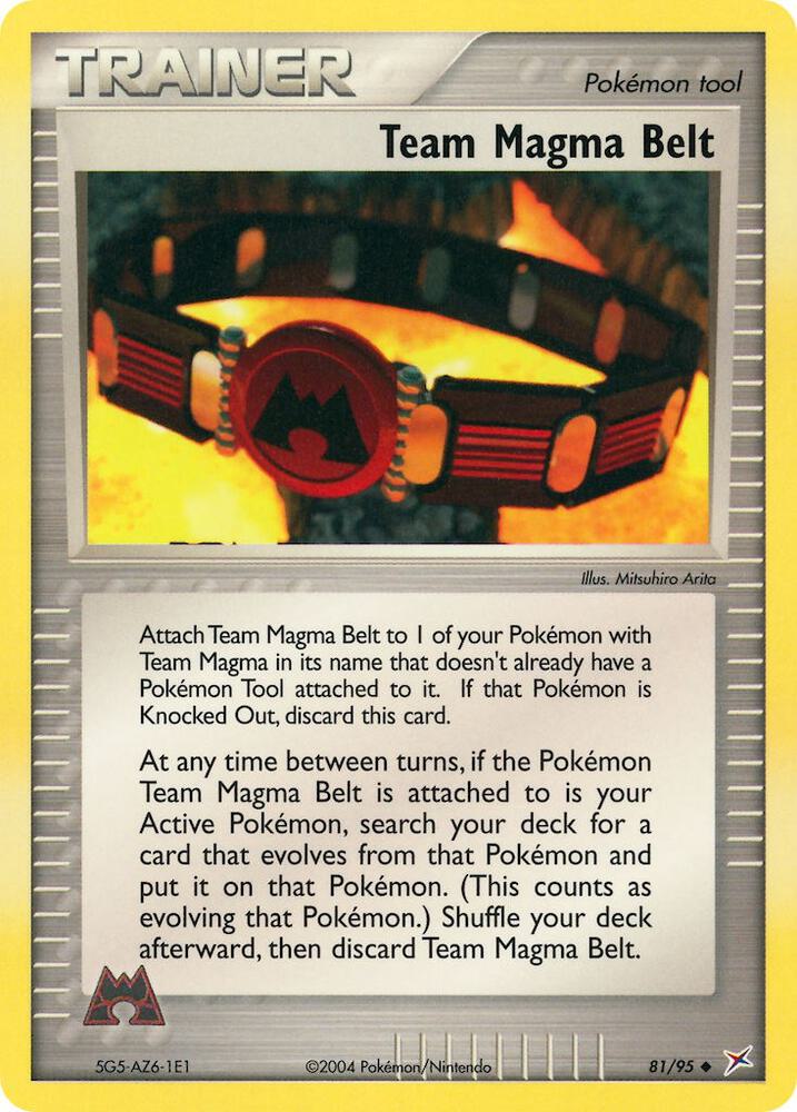 Team Magma Belt card image