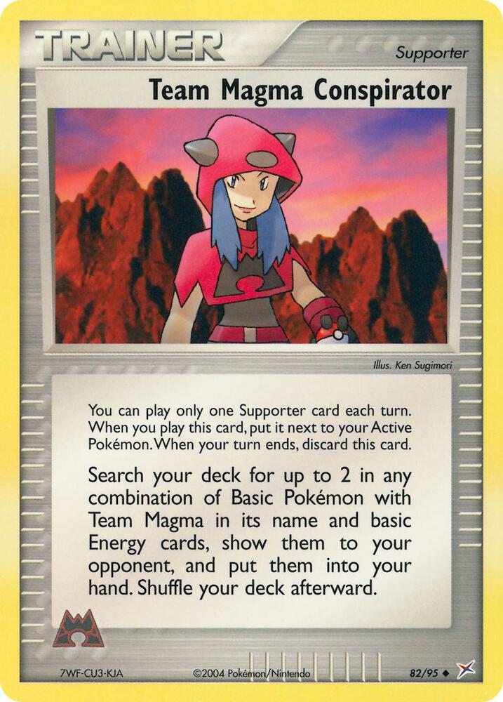 Team Magma Conspirator card image