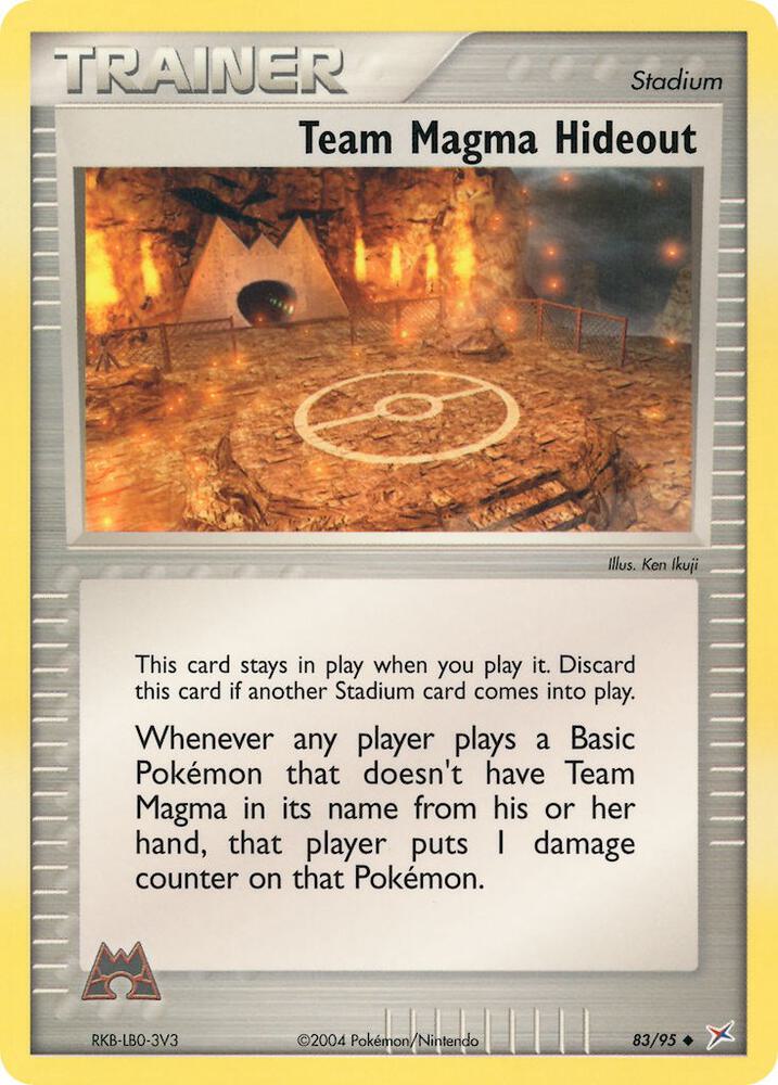 Team Magma Hideout card image