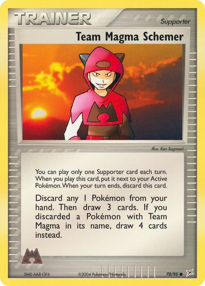 Team Magma Schemer card image