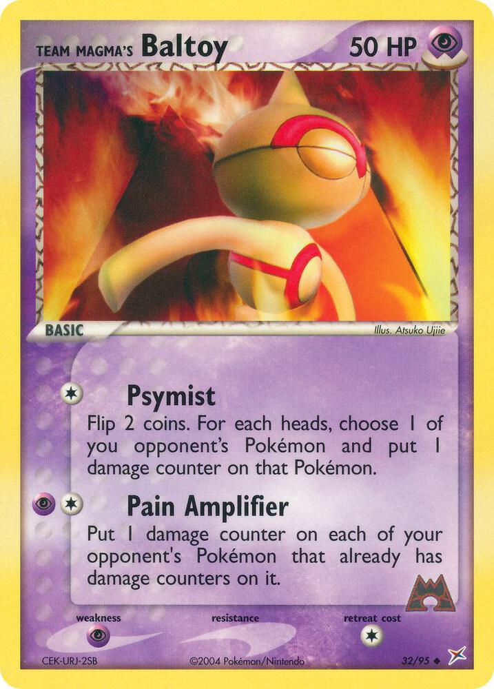 Team Magma's Baltoy - 32/95 card image