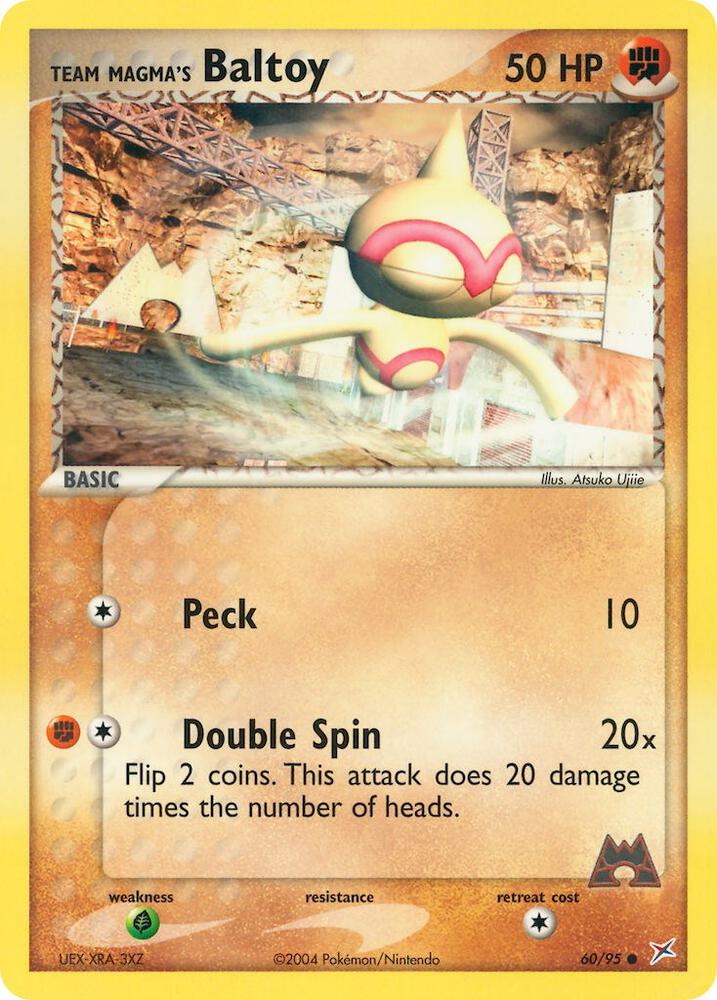 Team Magma's Baltoy - 60/95 card image