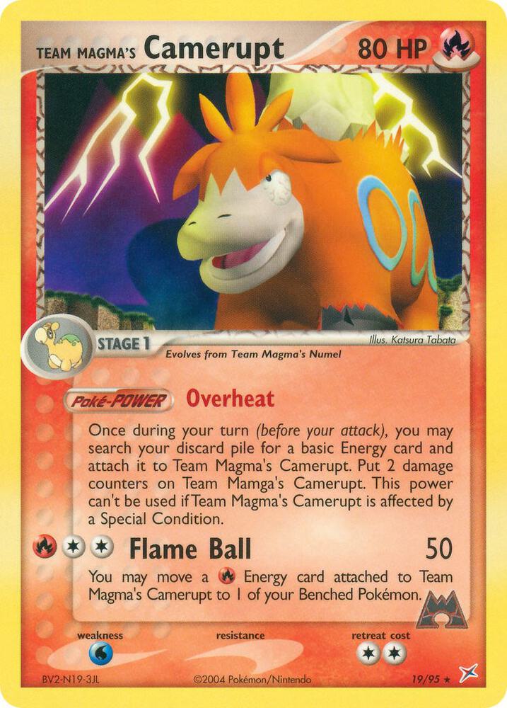 Team Magma's Camerupt card image