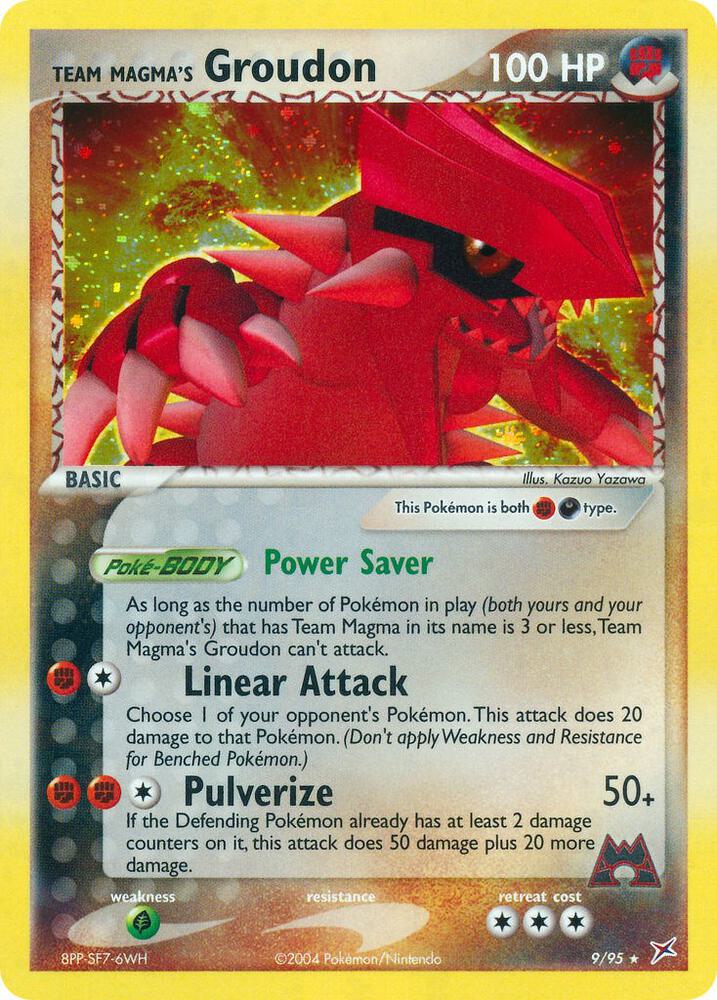 Team Magma's Groudon card image