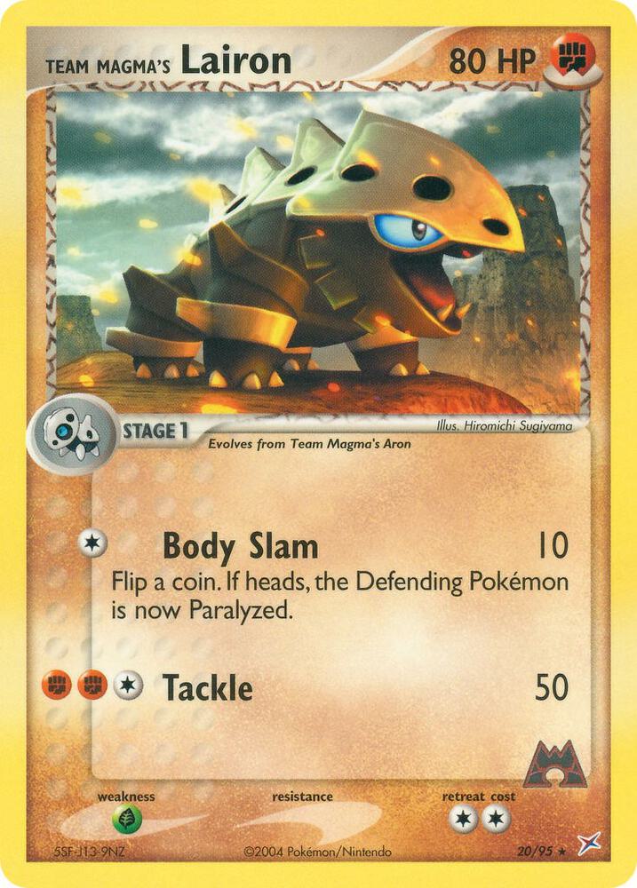 Team Magma's Lairon - 20/95 card image