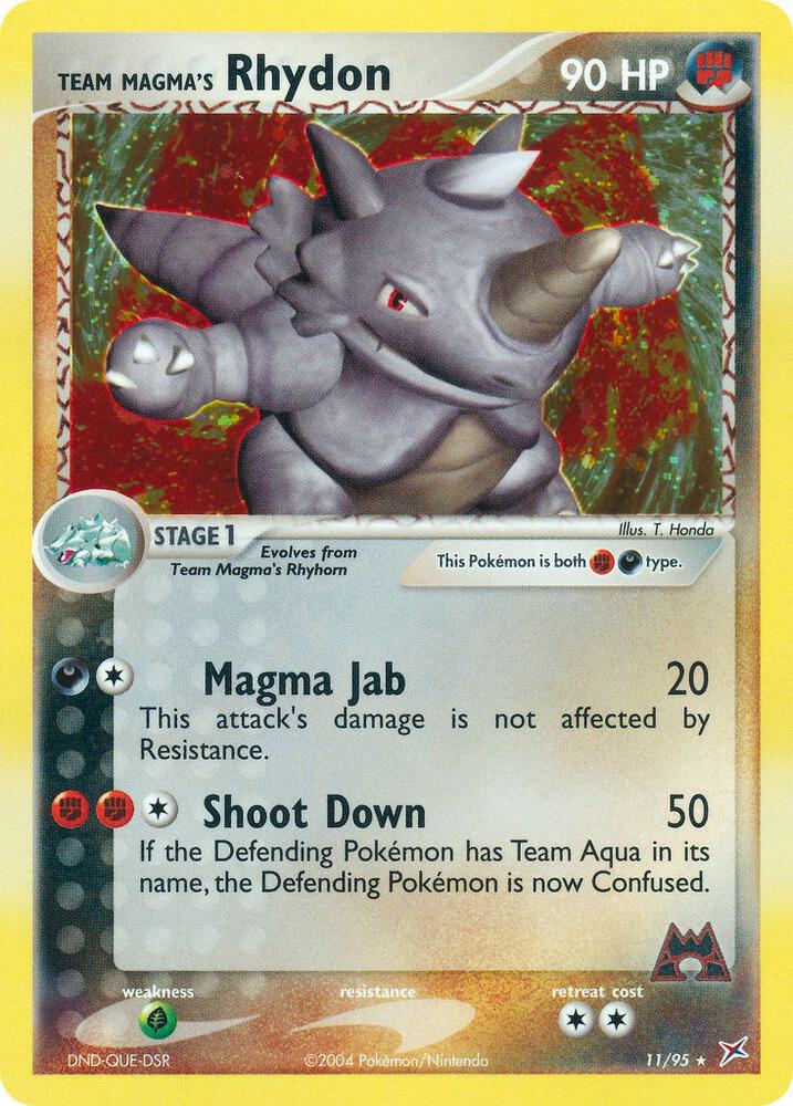 Team Magma's Rhydon - 11/95 card image