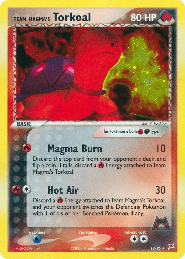 Team Magma's Torkoal card image