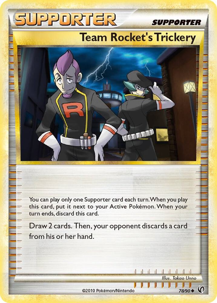 Team Rocket's Trickery card image