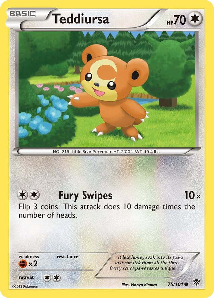 Teddiursa card image