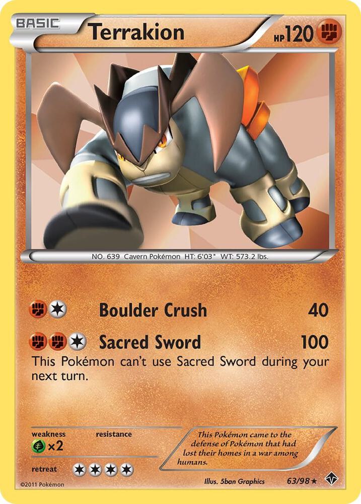 Terrakion card image