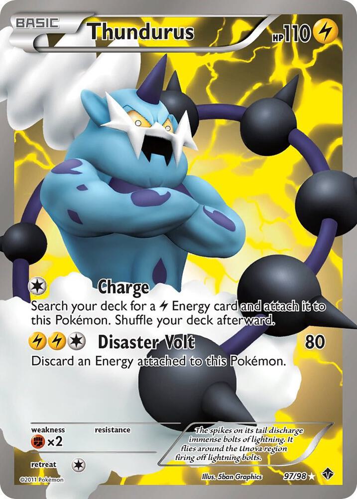 Thundurus (97 Full Art) card image
