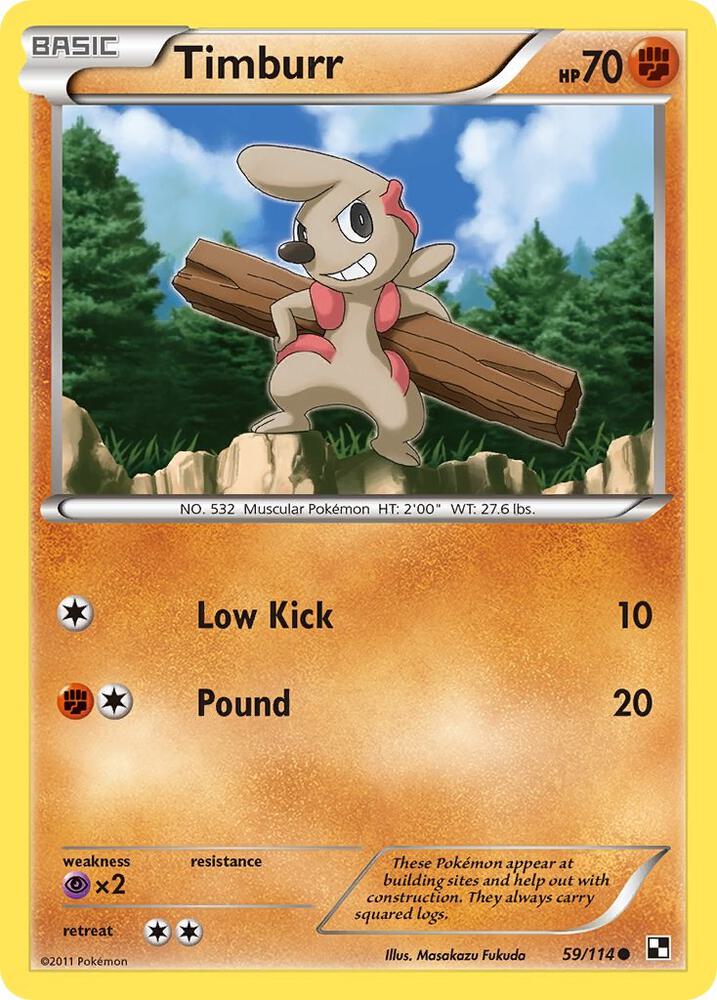 Timburr (59) card image