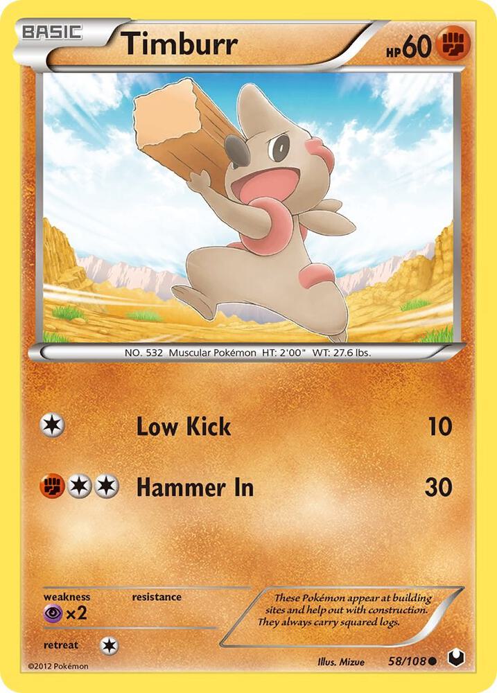 Timburr card image