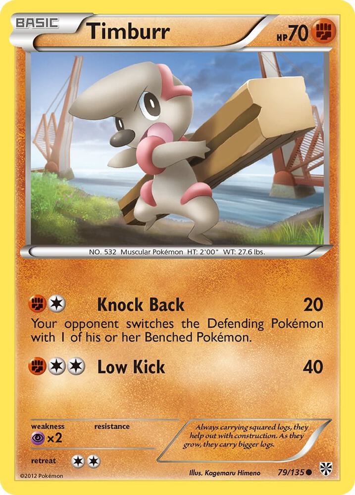 Timburr card image