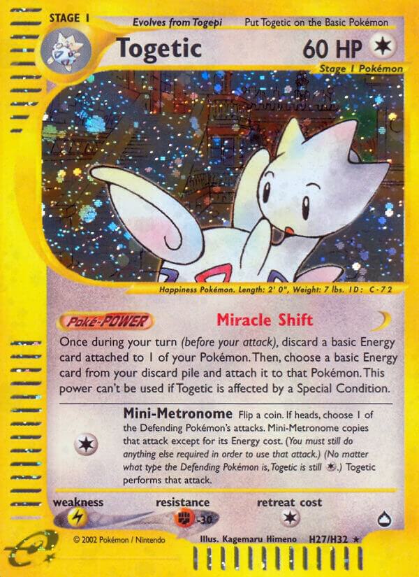 Togetic (H27) card image