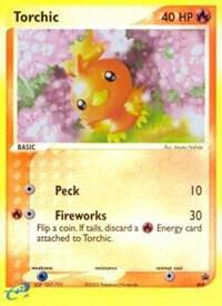 Torchic - 008 (e-League) card image