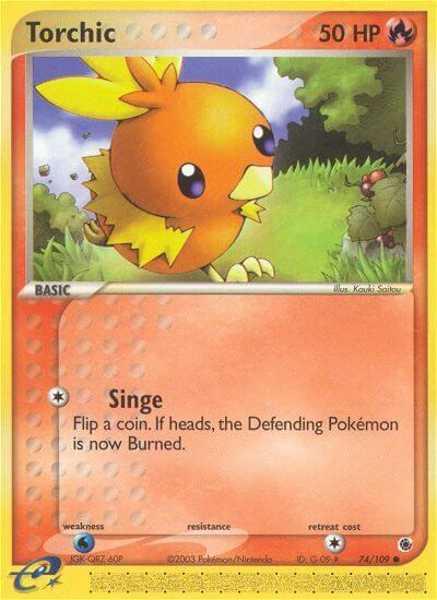 Torchic - 74/109 card image