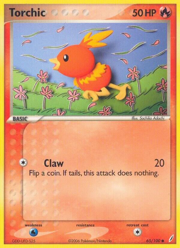 Torchic - 065/100 card image