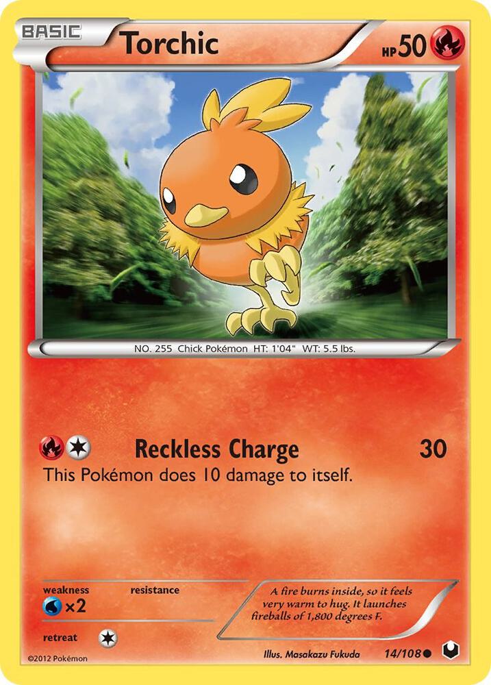 Torchic (14) card image