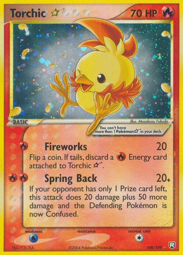 Torchic Star card image