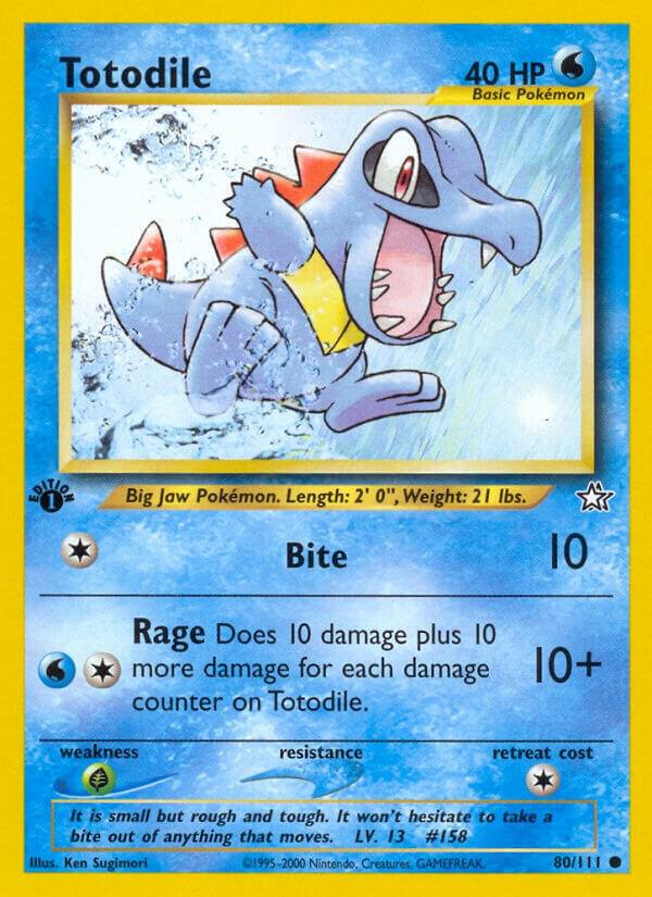 Totodile (80) card image