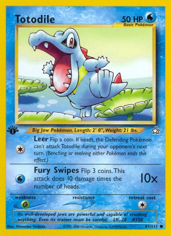 Totodile (81) card image