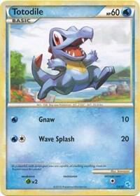 Totodile (#14) card image