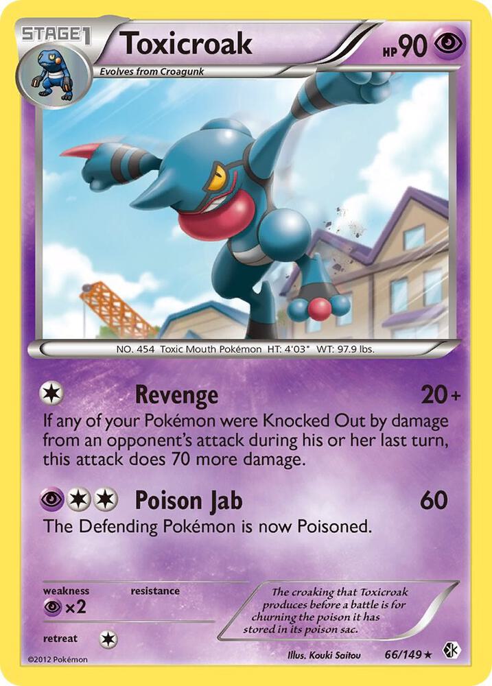 Toxicroak card image