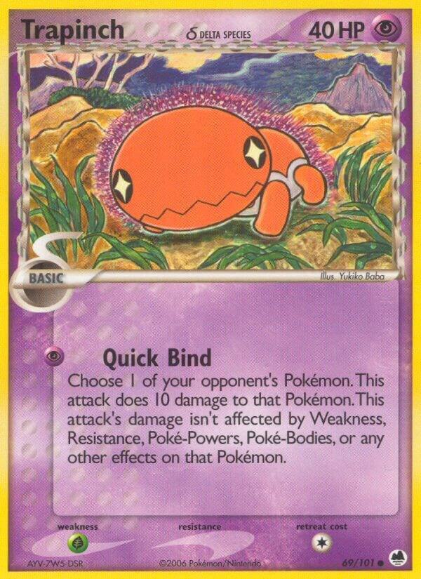 Trapinch - 069/101 (Delta Species) card image