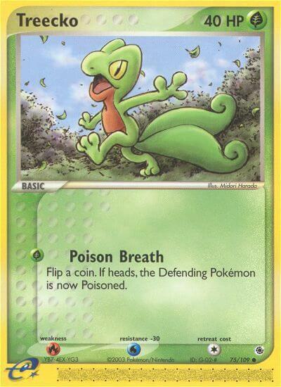 Treecko - 75/109 card image